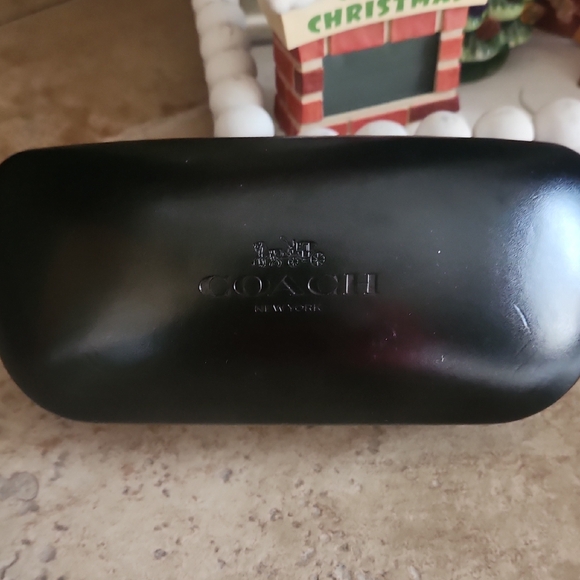 Coach Accessories - Coach Hard Black Eyeglass Case